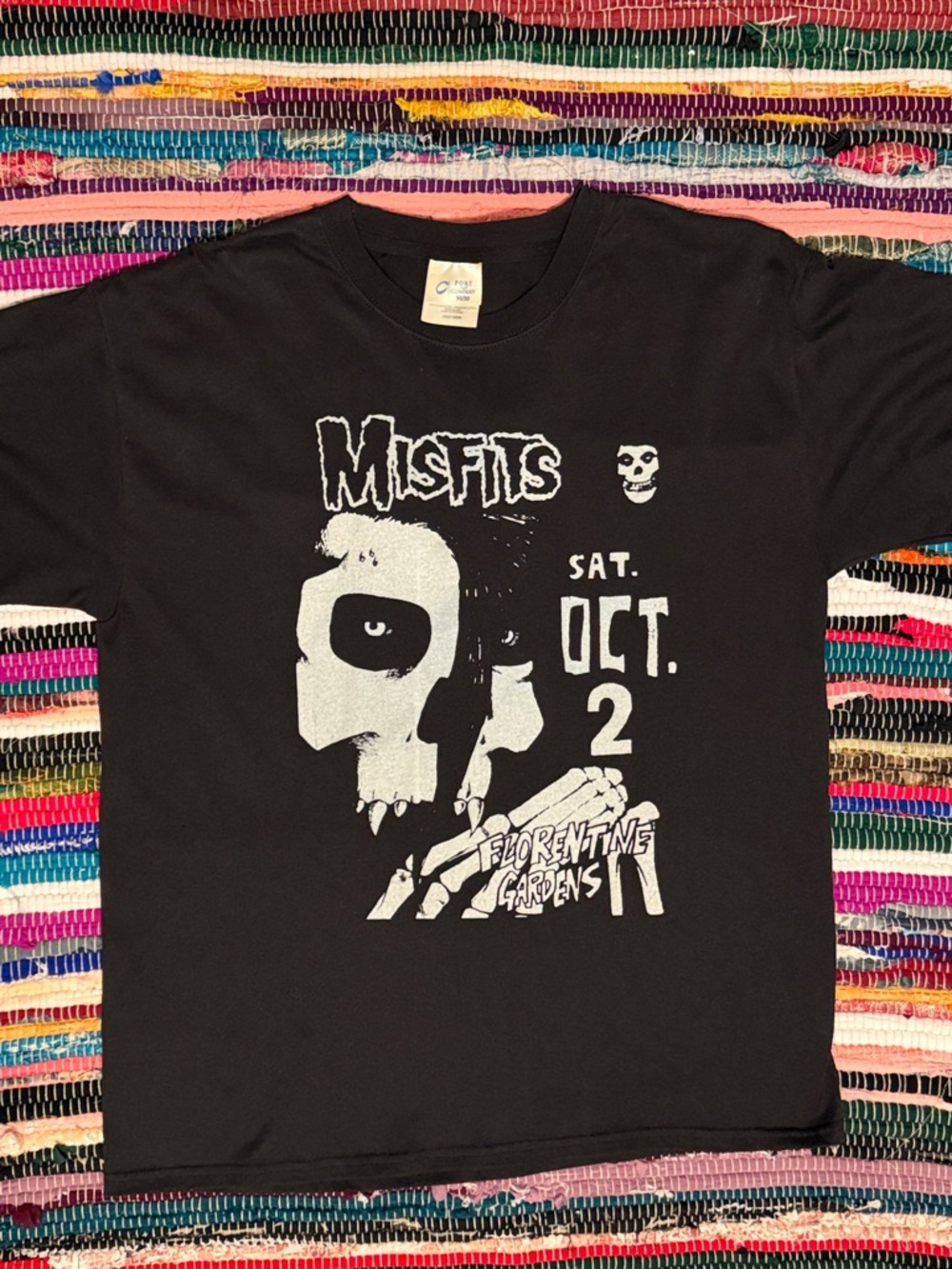 Misfits show flyer shirt